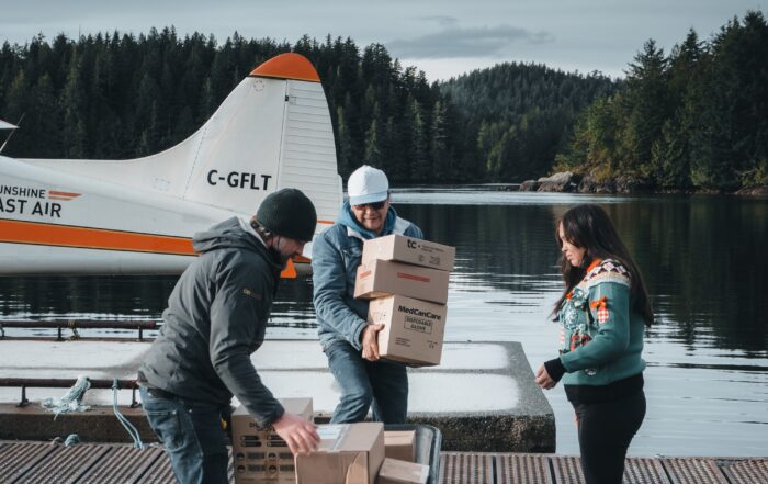 Tofino Air weekly mail flight to Ahousaht in a de Havilland Beaver